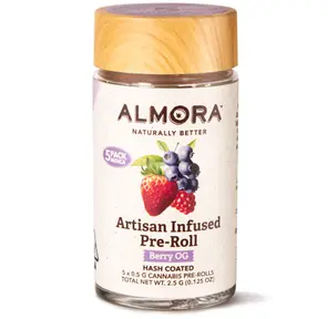 Berry OG 5pk Artisan Infused Pre Rolls 2.5g 2.50 g