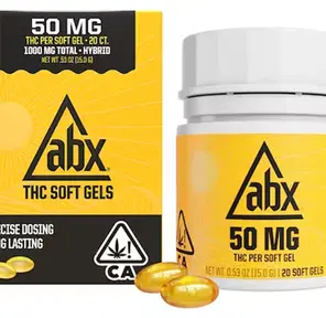 ABX - 50mg THC Soft Gels - 20ct