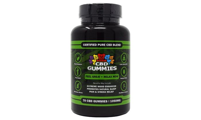 CBD Gummies High Potency 30-Count Broad Spectrum 70CT / 1050MG