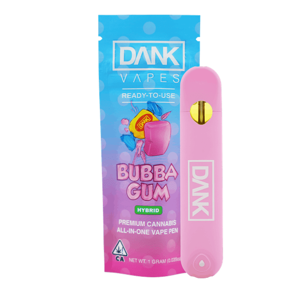 Dank | AIO Vape | 1g | Distillate | Bubba Gum