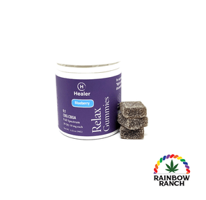 Healer Relax CBG:CBGA Gummies - 10mg each - 200mg total - 20 pcs