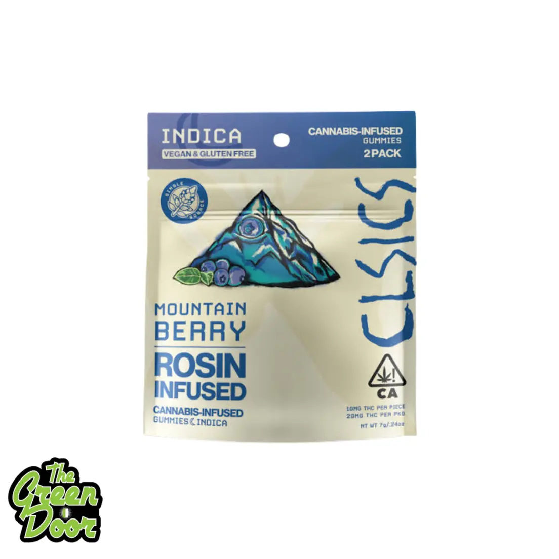 CLSICS - 2pk Mountain Berry - LIVE ROSIN GUMMIES - 20mg