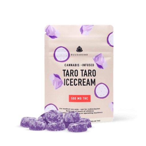 BUUDABOMB TARO TARO ICECREAM GUMMIES 500mg