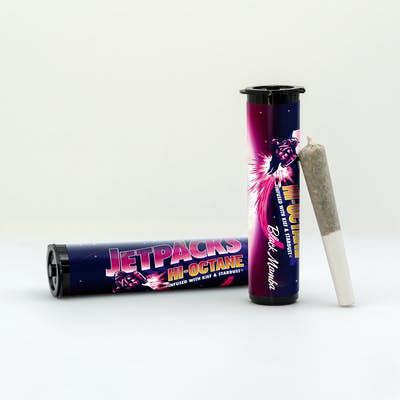 Jetpacks - Hi Octane - Black Mamba - Infused Pre Roll - [.5g]