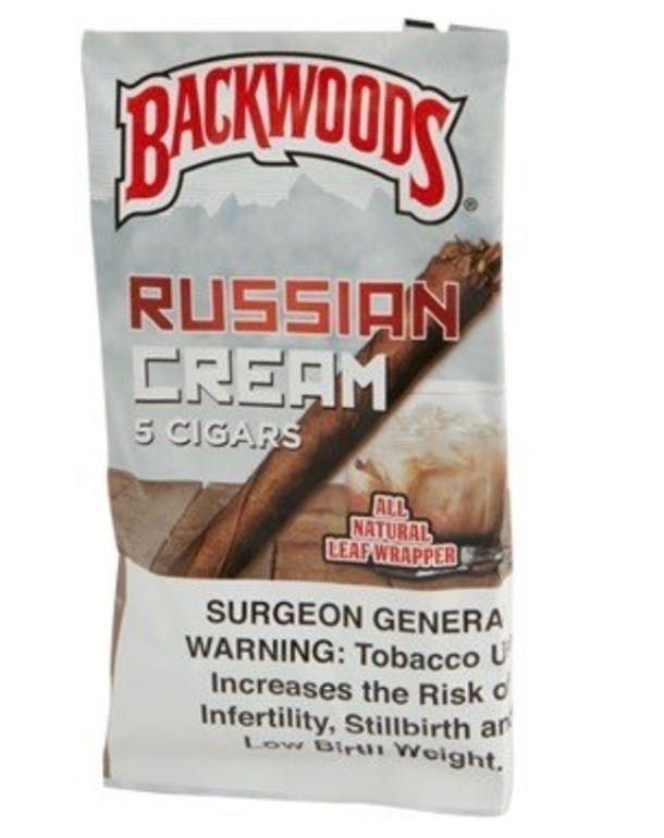 Russian Cream Backwoods - 5 Pack