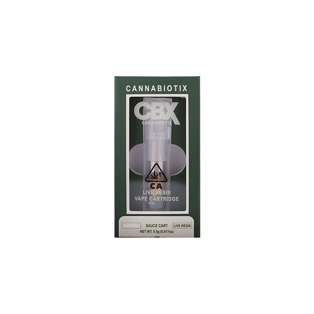 Cannabiotix- Lemonade Sage Live Resin Sauce Cartridge .5g (S)