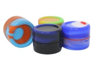 2ml Silicone Concentrate Jar - Assorted Colour