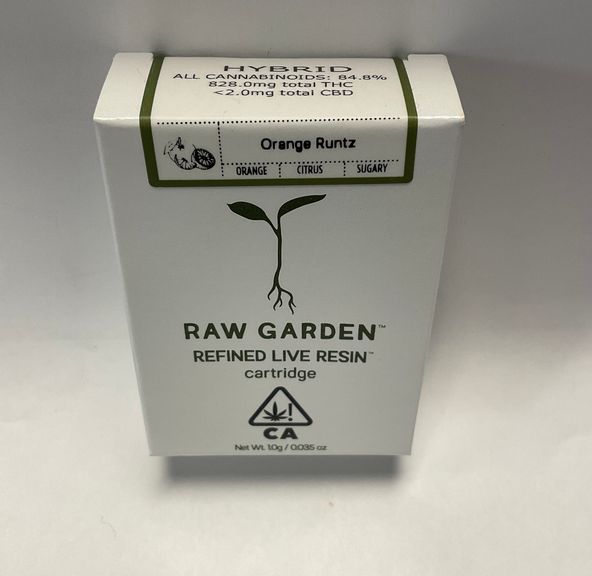 Raw Garden - Orange Runtz - Cartridge - 1g
