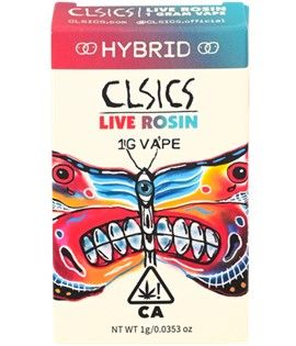 CLSICS | Live Rosin Cart | Sweet Tooth | 1g | Hybrid | 79.71% THC