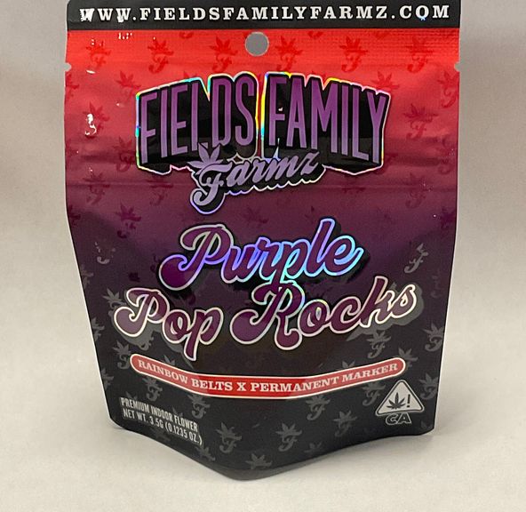 Fields Family Farmz - Purple Pop Rocks - Bag 3.5g