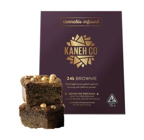24 Karat Brownies - 100mg