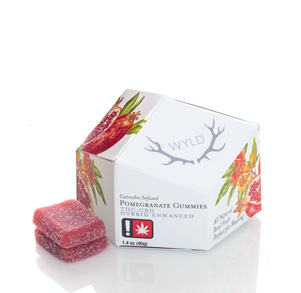 200MG GUMMIES - 1:1 CBD POMEGRANATE