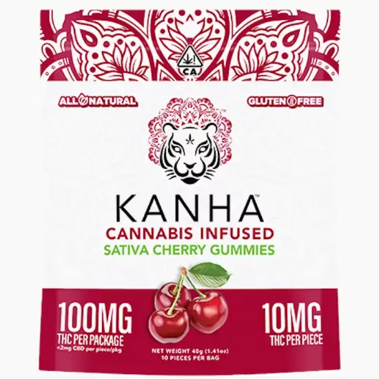 Kanha - CHERRY SATIVA GUMMIES
