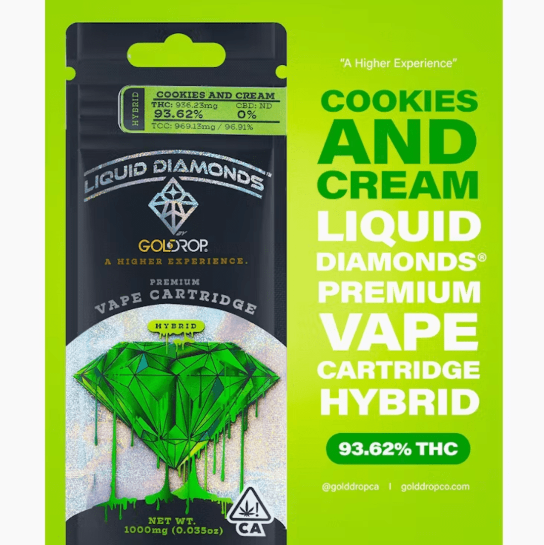 Cookies and Cream - Liquid Diamonds® Cartridge