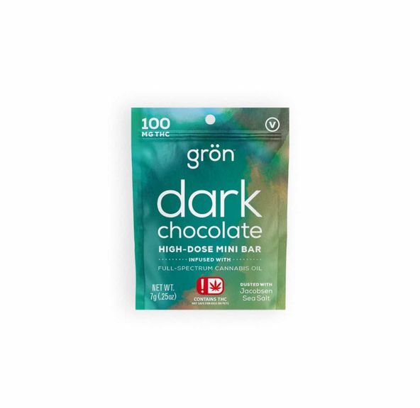 GRON - 100mg High Dose Mini Bar - Dark Chocolate