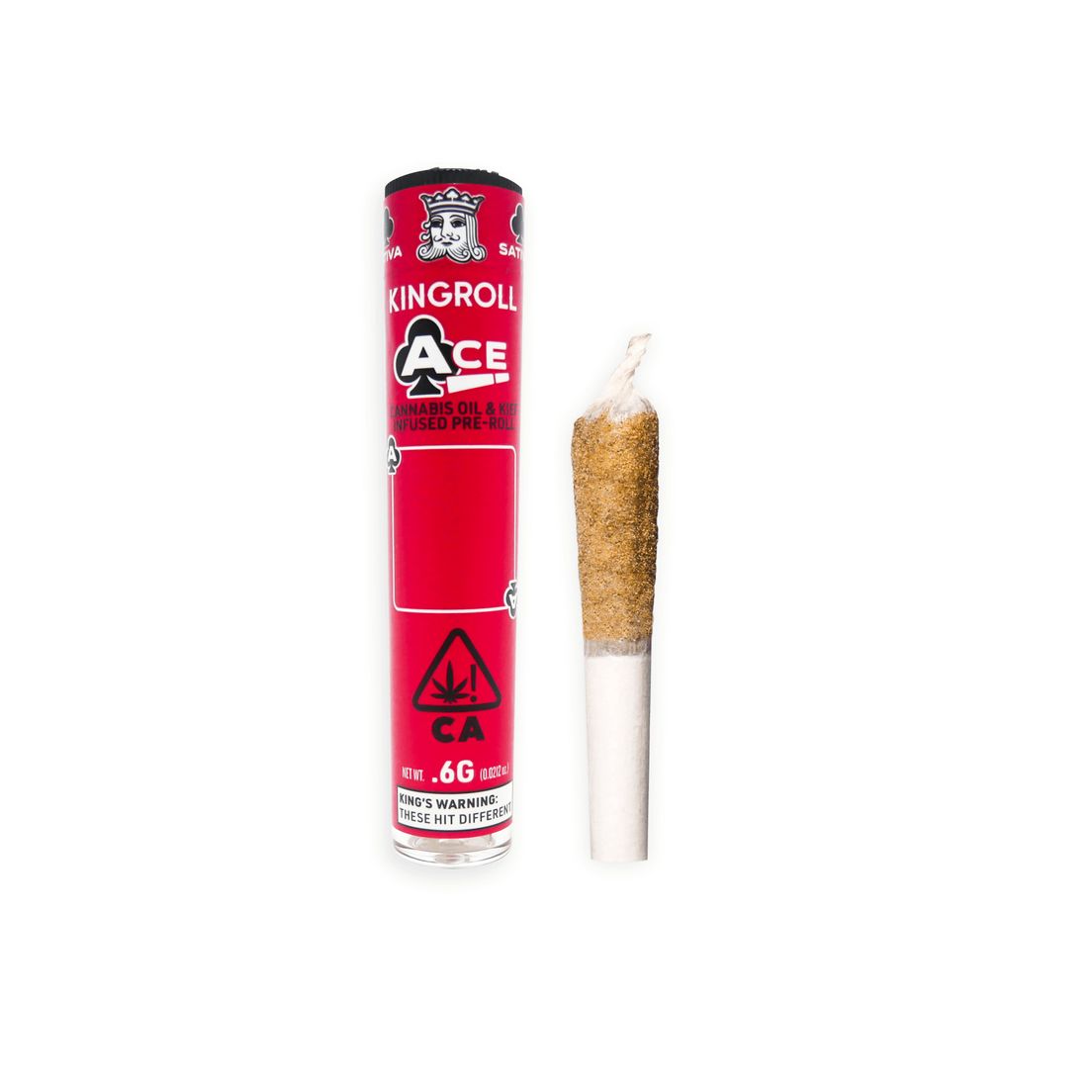 D. Kingroll 1.3g Infused Pre Roll - Tangerine x Kreamsicle (S)