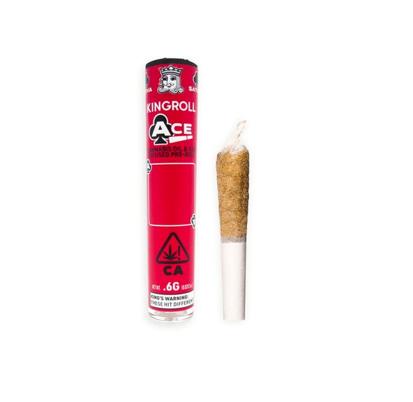 D. Kingroll 1.3g Infused Pre Roll - Tangerine x Kreamsicle (S)
