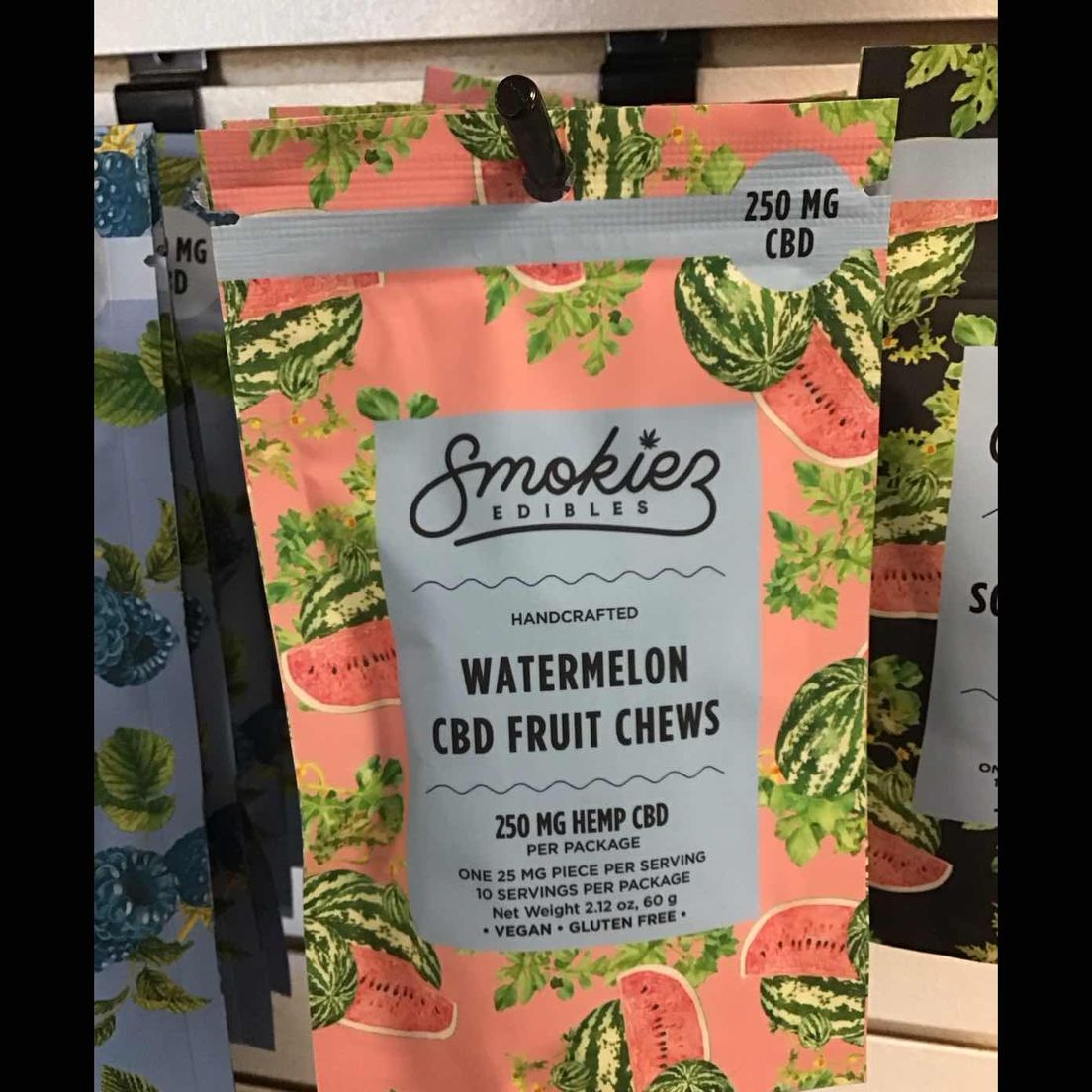 Smokiez Watermelon 250mg CBD (only) Gummies