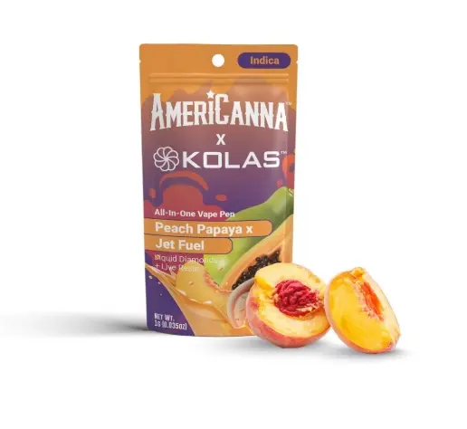 AmeriCanna x Kolas - Peach Papaya x Jet Fuel AIO 1g