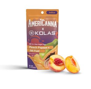 AmeriCanna x Kolas - Peach Papaya x Jet Fuel AIO 1g