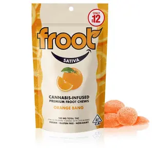 Orange Tangie Gummies - 100mg 68.00 g
