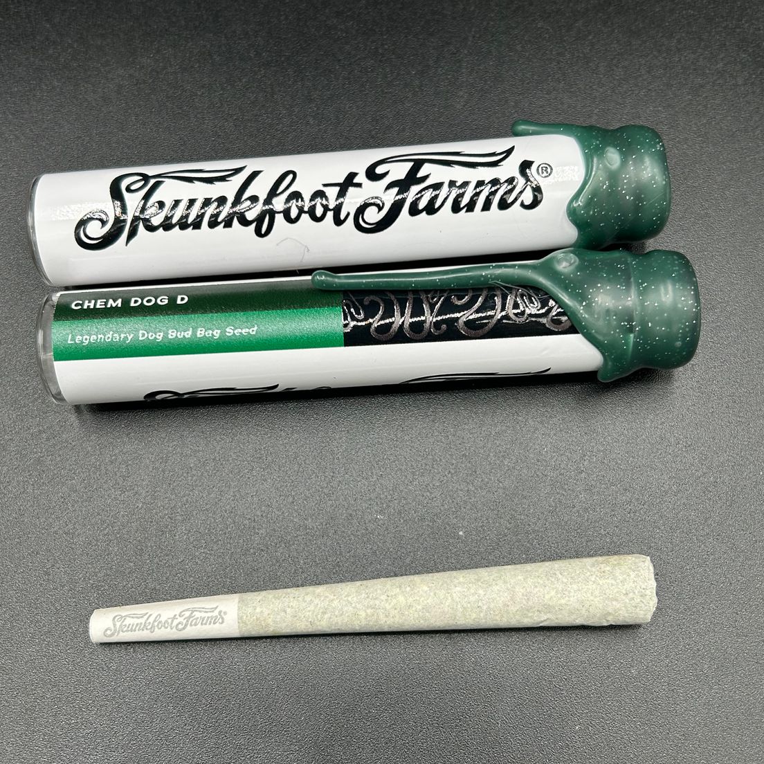 Chem Dog D - Skunkfoot Farms Premium Living Soil Top Shelf 1g Pre Roll