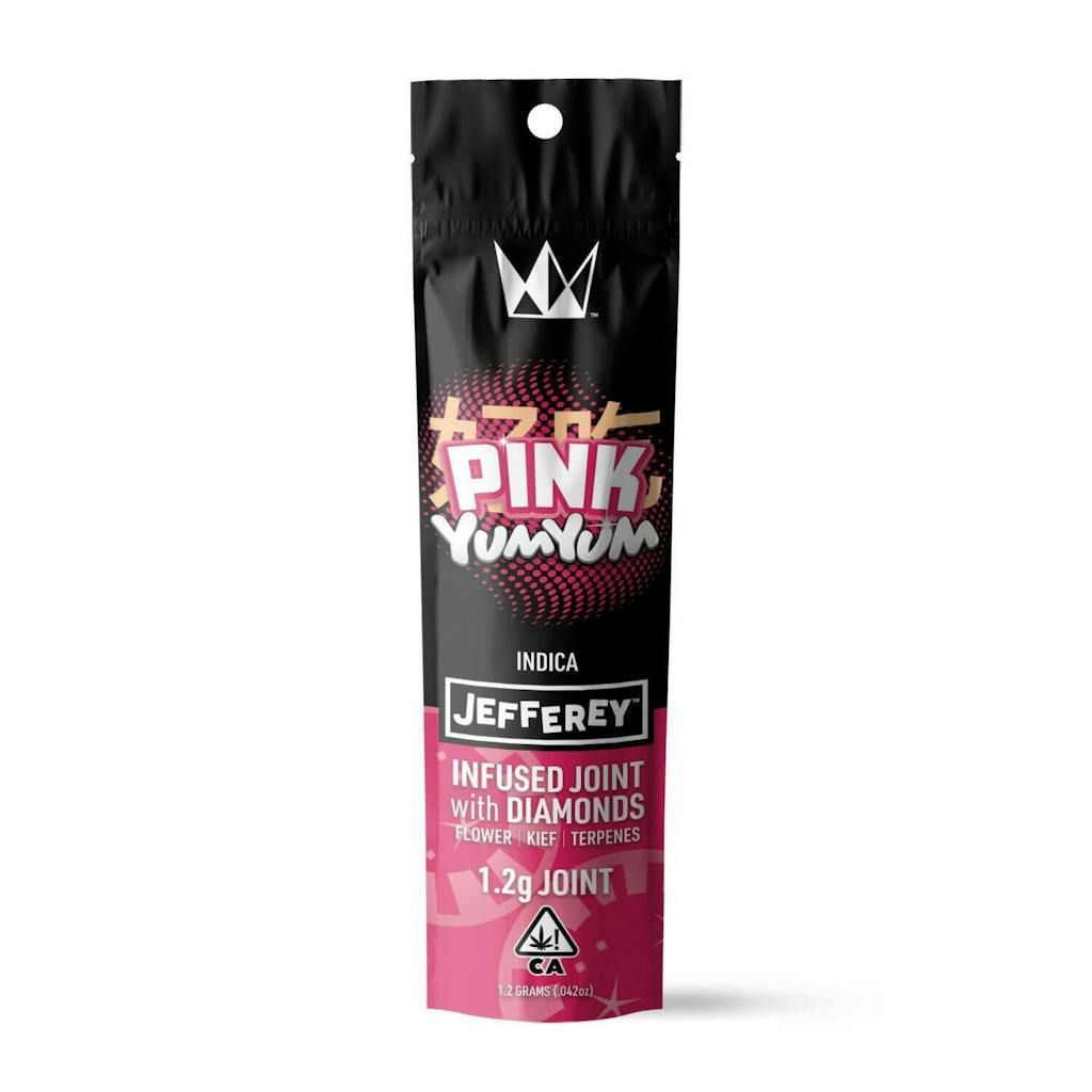 West Coast Cure - Pink Yum Yum - 1.2G Jefferey Infused Joint 1.2g