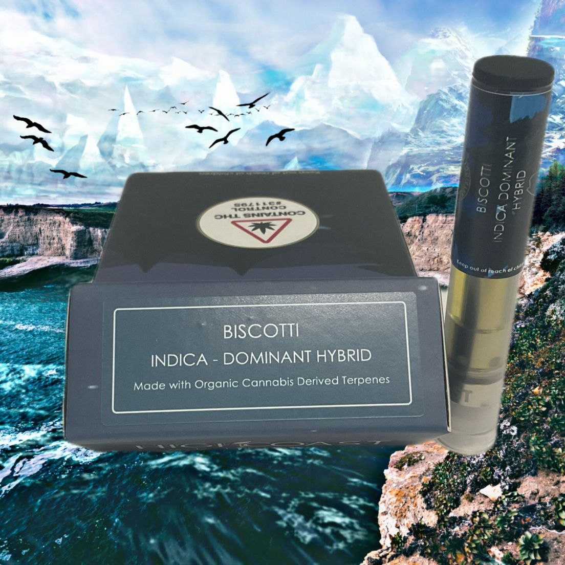 High Coast Biscotti Cartridge - 1g