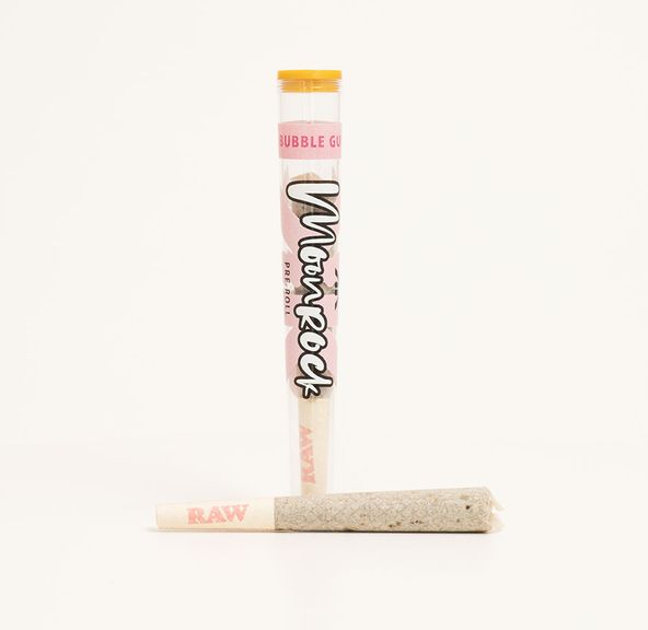 Bubble Gum Moonrock 1G Pre Roll by KushKraft