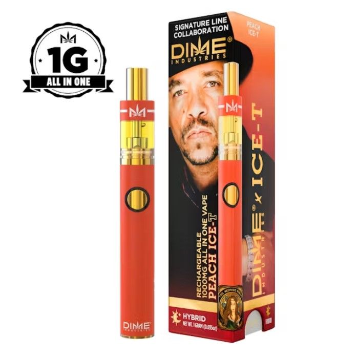 Peach Ice-T 1000mg All in One Vape Device | Ice-T Collaboration
