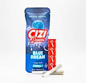 Deuces Infused Preroll 2pk - Blue Dream 1.50 g