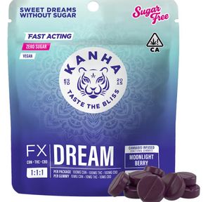 KANHA FX- DREAM MOONLIGHT BERRY 1:1:1 CBN:THC:CBD