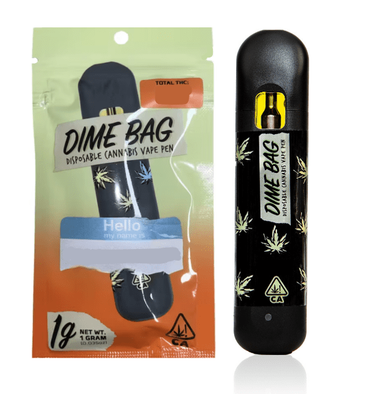 Dime Bag AIO Vape Passion Orange Guava 1g