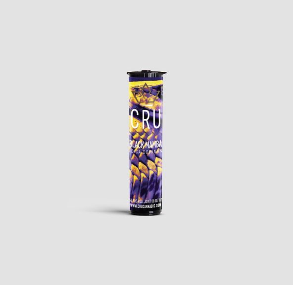 .5g Black Mamba (SINGLE) Pre Roll - CRU