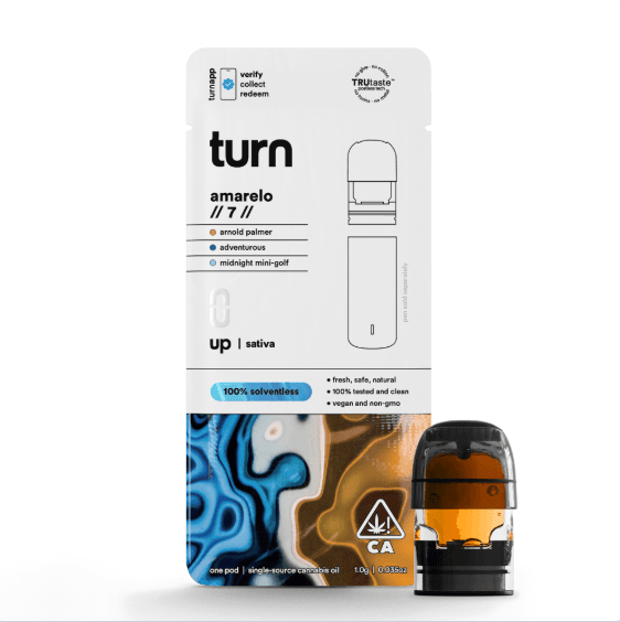 TURN UP SOLVENTLESS- .5G AMARELO #7