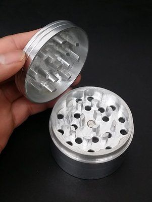 56mm 4 Piece Aluminum Grinder $15
