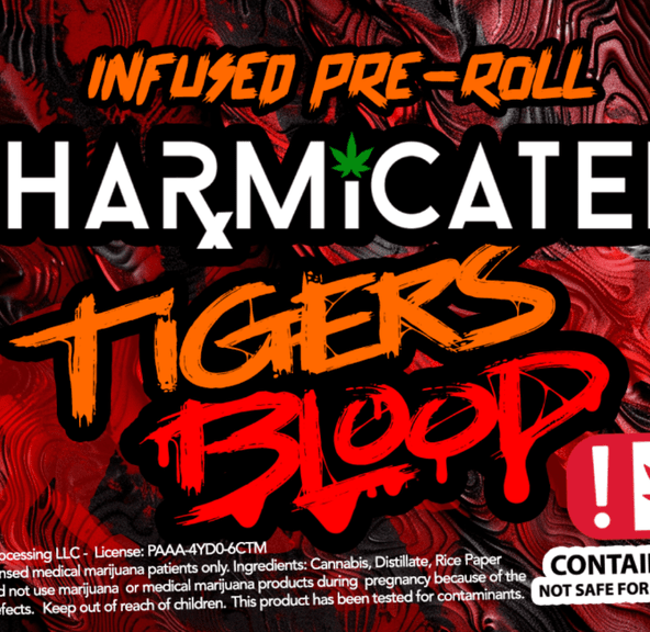 PHARMICATED TIGERS BLOOD INFUSED PREROLL 1.5G