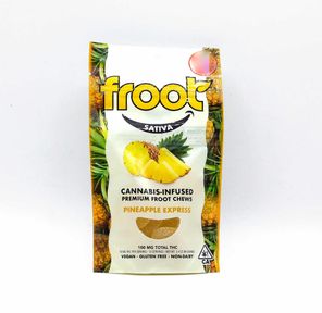 100mg Pineapple Express GUMMIES - FROOT