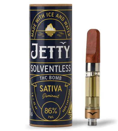 Jetty Solventless Cartridge THC Bomb 1g