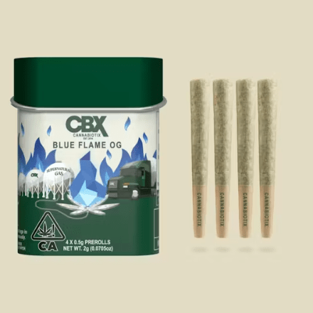 Blue Flame OG Preroll 4 Pack