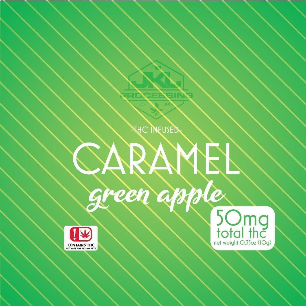 JKJ Caramel Green Apple Singles 50mg