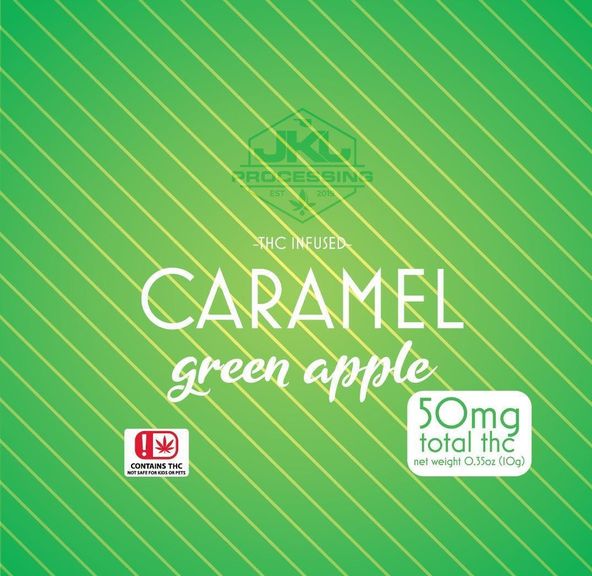 JKJ Caramel Green Apple Singles 50mg