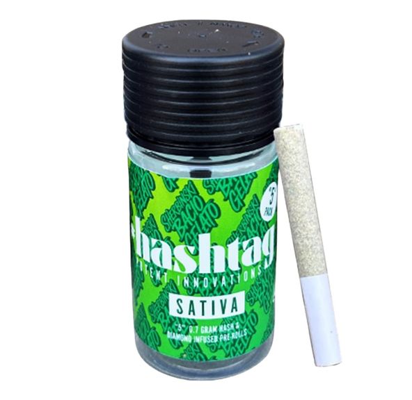Hashtag Infused Pre-roll 5pk Bacio Gelato 3.5g
