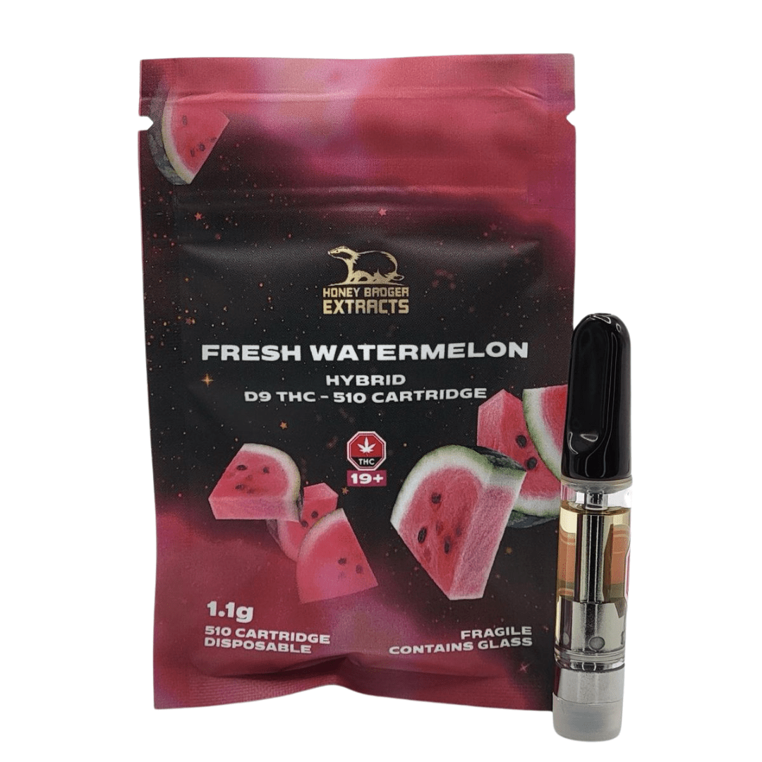 Fresh Watermelon - 1G D9 Cartridge by Honey Badger