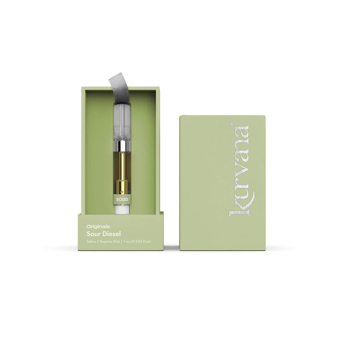 Kurvana | Vape Cart | 1g | Originals | Sour Diesel