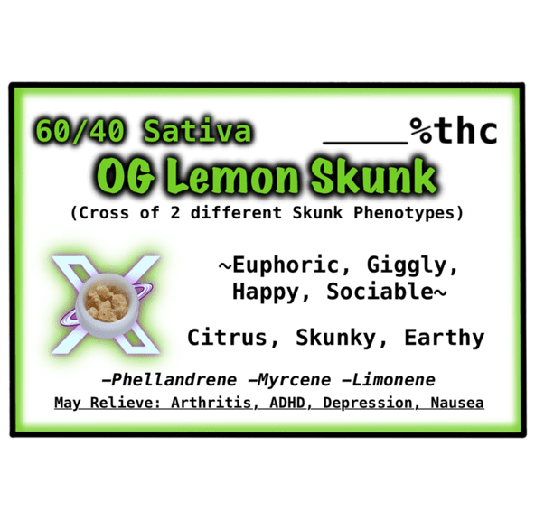 OG Lemon Skunk RESIN 3.5g