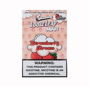BNB|Loose Leaf Tobacco Wraps MINI|Strawberry Dream