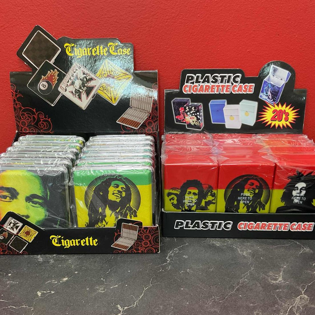 bob Marley cigarette case $10