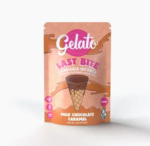 Gelato Last Bite Milk Chocolate Caramel 100mg