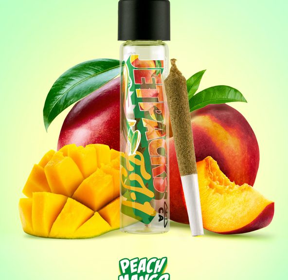 Peach Mango FJ-1 (1G Infused, THCA Concentrate & Kief Covered)